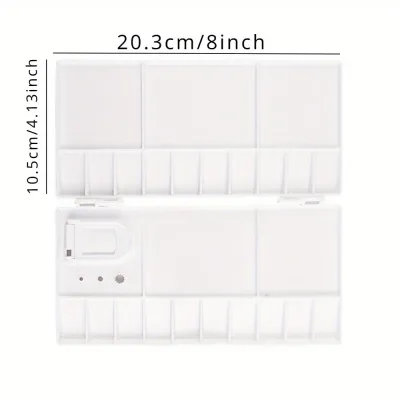 1PC 25 Grids Palette Large Art Paint Tray Artist Oil Watercolor Plastic Palettes For Painting Drawing Supply Kids Drawing Toy