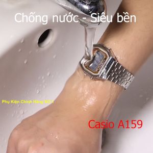 Đồng Hồ Nam/Nữ Casio A159 Gold .g. Made In Japan Chống Nước Siêu Bền Pin Lâu