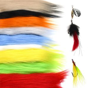 MNFT 9 Colors Furabou Long Hair Craft Fur Synthetic Fiber Streamer Tail Wing Fly Fishing Tying Materials