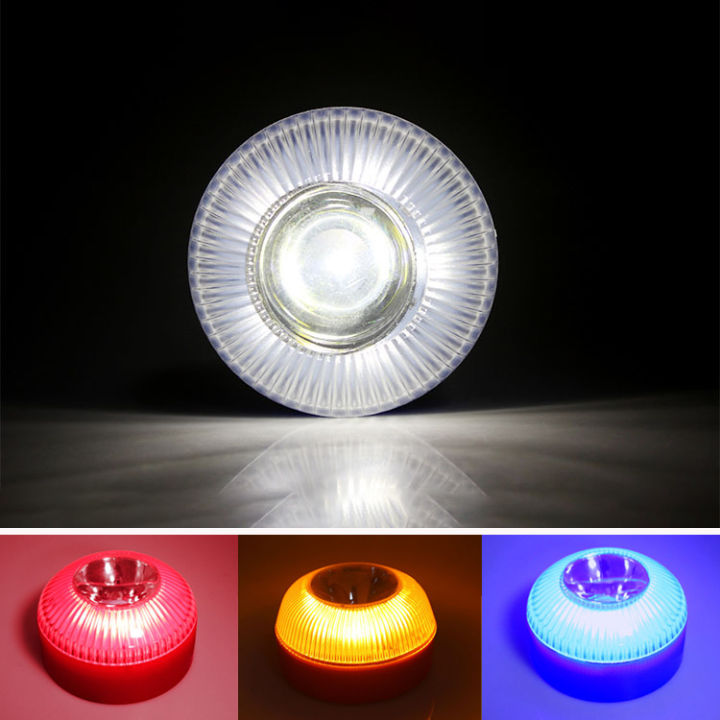 Replaceable Battery LED Light Car Strobe Lamp Flashing Warning Light ...