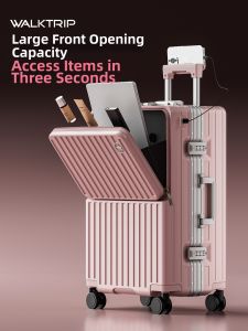 WALKTRIP | New Pink Womens Travel Luggage 20 inch
