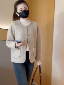 SHIMO | Short and Loose High-end Sheepskin Coat