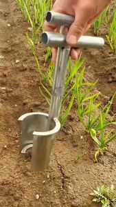 Alat Pelubang Tanah Alat Penanam Bibit Tanaman Plant And Fruit Tree Seedling Transplanter