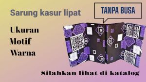 Sarung kasur busa tebal 5cm ukuran 1209080cm#coverbusaberesletingpanjang#sarungcoverabusa