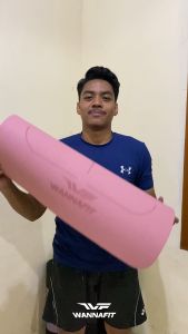 WANNAFIT Matras Yoga TPE 6mm | Free Tas Mat Pilates Tebal Elastis Senam Aerobic | Alat Olahraga Rumah