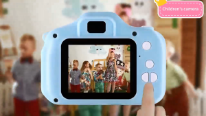 Kids Camera1080P Kids Digital Dual Camera with 32GB TF CardPortable 9600W Pixel Toy Camera Cute Camcorder Rechargeable Camera