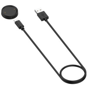 100Cm Cáp Sạc USB Cho Huami Amazfit Bip 6/Active 2 Đồng Hồ Thông Minh Từ Tính Đế Sạc Dock Đứng Silicon Dây Thay Thế