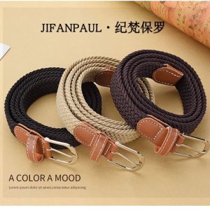 Elastic Weaving Belt for Students