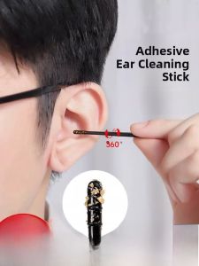 Disposable Earwax Removal Stick Adhesive Cotton Swab Sticks Safe Sticky Ear Cleaning Tool Personal Hygiene Household Cleaning