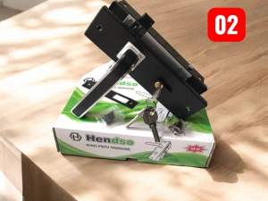 Hendso kunci pintu rumah set lengkap hitam dan putih set lengkap tinggal pasang