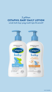 Cetaphil Baby Daily Lotion Pelembap Bayi Kulit Sensitif Shea Butter Organic Calendula