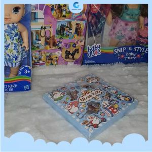Sticker NONO Kartun Bahan PVC Mixue ECER 1 LEMBAR Stiker  Waterprooft