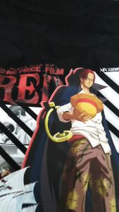 GENRYU Akagami Shanks Anime One Piece Baju Kaos T-shirt Cotton Combed 24s