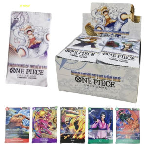 อะนิเมะOne Pieceการ์ด300ชิ้น/กล่องภาษาอังกฤษAwakening Of The New Era Trading CardคอลเลกชันเกมBattle Boosterของเล่นเด็กของขวัญ