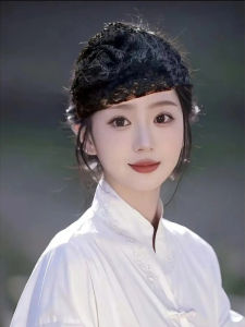 Fashionable Lace Beret Hat with Butterfly Knot Cover Grey Hair Face Shape Wind Hair Accessory Retro Style Festive Gift Decoration