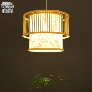 ZHUMUCHUANSHUO | New Chinese Retro Bamboo Chandelier