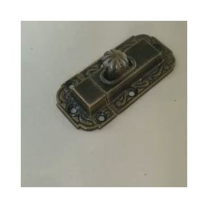 Grendel Pintu Rumah Pagar Aluminium Antik Murah Motif Ukir 8.4cm