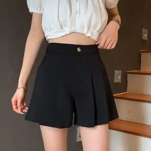 Quần Short Nữ Ly Phồng có siêu big size 95kg Vải tuyết mưa dày đẹp cao cấp