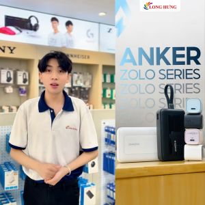 Cốc sạc Anker Zolo 1Type-C 30W PIQ 3.0 A2698 - Hàng chính hãng - Thiết kế nhỏ gọn dễ dàng mang theo Công suất sạc 30W Dòng điện chất lượng cao ổn định Công nghệ sạc GaN tiên tiến
