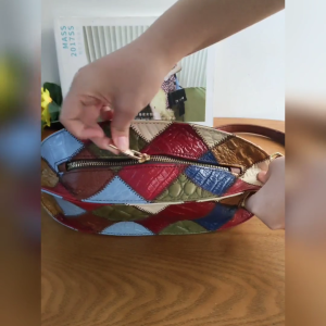 Fashion New Saddle Bag Genuine Leather Shoulder Bag Original Retro Womens Bag High-quality Messenger Bag