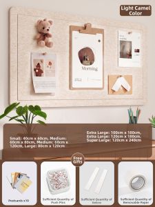 O Margo | Hole-free Wall-friendly Felt Board