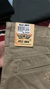 BISA COD - PRODUK TERBARU Celana pria katun/celana d loco /Celana kanvas sulfur DLC kualitas bahan / celana kanvas DLC / celana panjang model standart reguler / celana premium