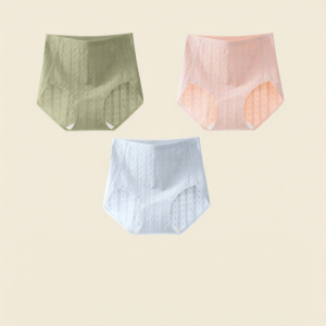 MiiOW | Red Antimicrobial Cotton High Waist Womens Underwear