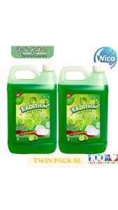 Paket Hemat Bundling 2Pcs Sabun Cuci Piring Kaditha Profesional Grade AA 5 Liter