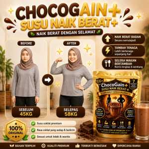 ChocoGain+ for More Energy: Before and After Weight Loss Muscle Building Energy Maximization Nutrient Enrichment and Improved Immunity. Ideal for Daily Consumption.