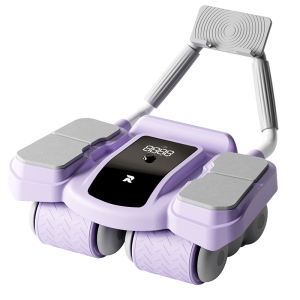 Runwe | Four-wheel Elbow Support Automatic Rebound Ab Wheel