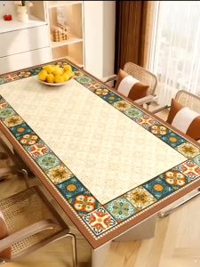 Taplak Meja Kulit Sintesis Anti Air & Tahan Panas