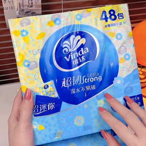 Vinda Pocket Tissue Limited Edition Sunshine Daisy 4Ply 5Pcs 48Packs