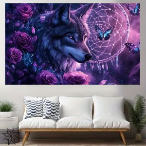 VIKAMA Mơ Mộng Nền Thảm Vải Polyester Trang Trí Tường Cho Studio Chụp Ảnh Phòng Khách Phòng Ngủ Văn Phòng Cá Tính