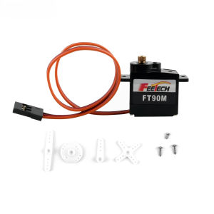 Feetech FT90M 6V 2.3kg.cm Digital Servos RC 280 Degree Metal Gear Micro Servo for RC Car Airplane Automatic Curtain/Smart Lock
