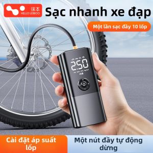 HELLOLEIBOO | Bơm Điện Đa Năng Có Đồng Hồ Đo Áp Suất