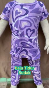 BAJU TIDUR BUDAK PEREMPUAN SIZE 2-8 100% COTTON GIRLS PAJAMAS PYJAMA BUDAK BAJU BUDAK GIRLS SLEEPWEAR PYJAMA SETS