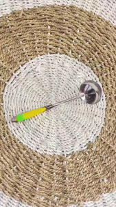 Sendok SINDUK SAYUR SOP STAINLES GAGANG MOTIP JAGUNG