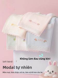 MiiOW | Quần lót trẻ em cotton Modal thoáng khí kháng khuẩn quần lót thoải mái cho bé gái quần lót cotton nguyên chất thoáng khí
