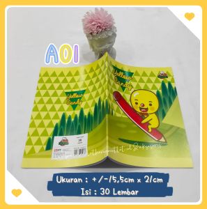BUKU TULIS DODO 30 LEMBAR & 50 LEMBAR / BUKU TULIS FANCY / BUKU TULIS SEKOLAH / BUKU TULIS KARAKTER NOTEBOOK STUDENT STATIONERY / DOD73191529
