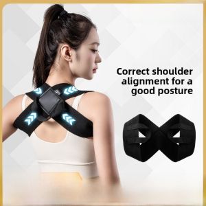 Invisible Shoulder Strap Back Support Brace for Chest Enhancement Neck And Shoulder Protection Home Use Polyester Material