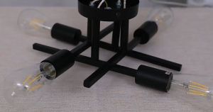 6/8 Led E27 Lampu Gantung LED Nordic Modern Minimalis