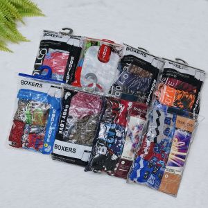 [3 Pcs ] Mens Boxer Cotton Silk M-3XL Underwear /Seluar Dalam Lelaki Seluar Boxer Lelaki Spender Kain Lembut