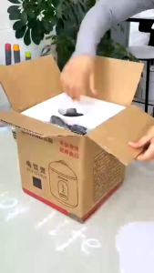 Nồi cơm điện mini đa năng Chigo dung tích 1.2L công suất 600w nấu cháo súp hầm