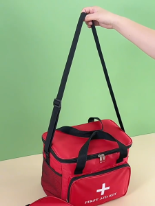 First Aid Bag Empty First Aid Kit Storage Box Medical Bag Medicine Storage Bag Pill Bottle Organizer