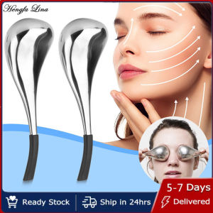 Hengfa Lina Face Skin Cryo Sticks Ice Cooling Roller Tool Cooling Massage Beauty Spa Globes for Neck Eye Anti Puff Anti Aging Treatment Wand