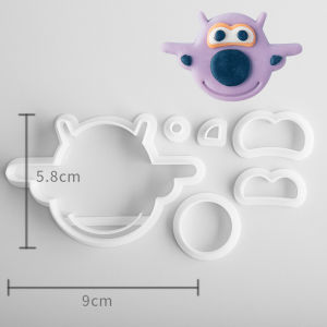 Cartoon Superhero Baking Tools DIY Steamed Bun Mold Flower Pressing Kitchen Cooking Utensils for Beginners Bread Making