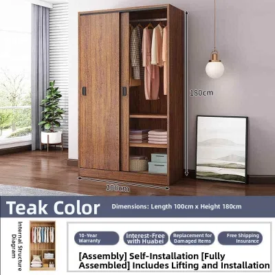 Affordable Space-saving Sliding Door Wardrobe