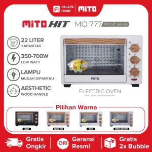 Oven Listrik MITO MO 777 22 Liter | Mitochiba Open Low Watt Hemat Daya MO777 HIT 22L Elektrik