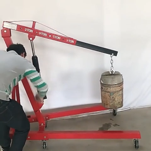 Double Pump Hydraulic Jack 8T/12T - Extended Long Stroke Vehicle Crane Repair Tool