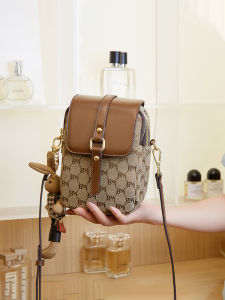 BYUELUN | Retro Stylish Layered Crossbody Bag Mobile Phone Pouch